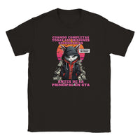 Camiseta Junior Unisex Estampado de Gato "GTA: Gato Theft Auto" Michilandia | La tienda online de los amantes de gatos