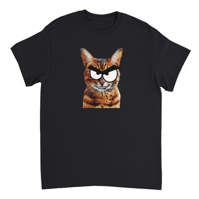 Camiseta Unisex Estampado de Gato "Bengala Malicioso" Michilandia