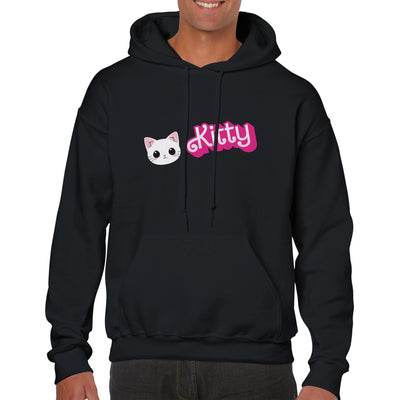 Sudadera con Capucha Unisex Estampado de Gato 