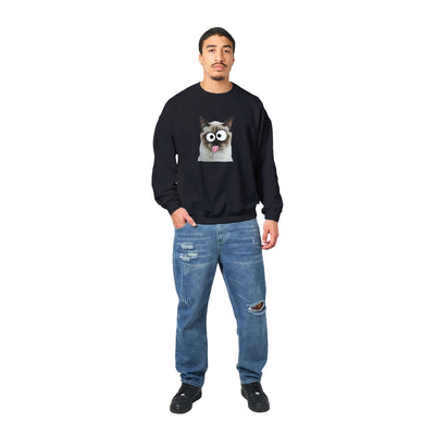 Sudadera Unisex Estampado de Gato "Birmano Travieso" Michilandia