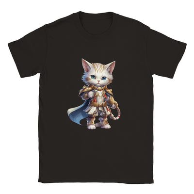 Camiseta unisex estampado de gato 