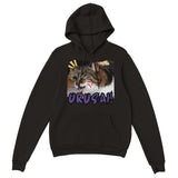 Sudadera con Capucha Unisex Estampado de Gato "Urusai!" Michilandia | La tienda online de los amantes de gatos