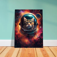 Panel de aluminio impresión de gato "Nebulosa Felina" Michilandia | La tienda online de los fans de gatos