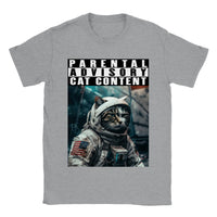 Camiseta unisex estampado de gato "Michi Astronauta" Gelato