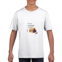 Camiseta Junior Unisex Estampado de Gato 