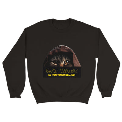 Sudadera Unisex Estampado de Gato 