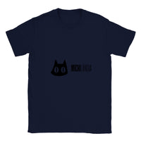 Camiseta unisex estampado de gato "Michilandia" Gelato