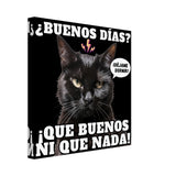 Lienzo de Gato "Amanecer Hostil" Michilandia | La tienda online de los amantes de gatos