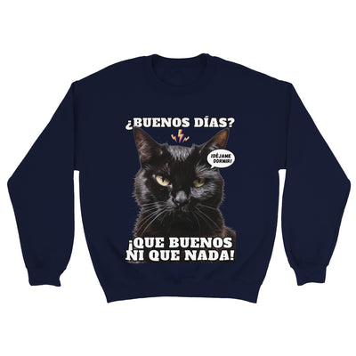 Sudadera unisex estampado de gato "Amanecer Hostil" Michilandia | La tienda online de los amantes de gatos