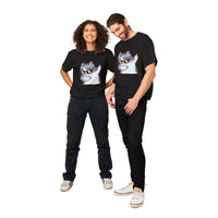 Camiseta Unisex Estampado de Gato "Miau Dabber" Michilandia | La tienda online de los fans de gatos