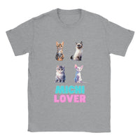 Camiseta unisex estampado de gato "Michi Lover" v2