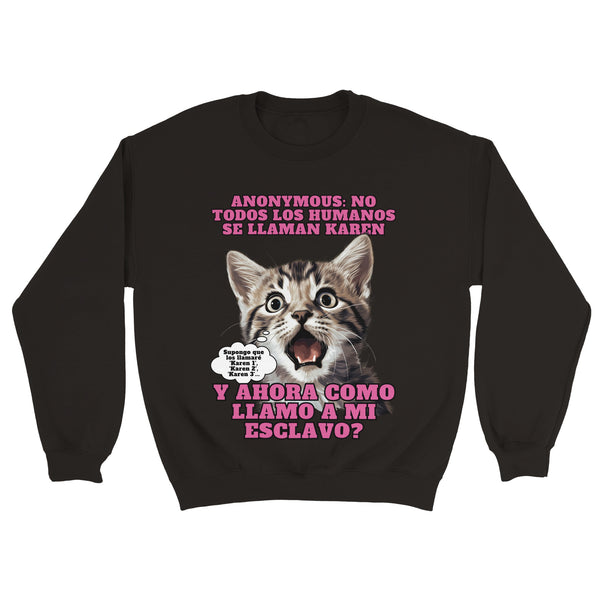 Sudadera Unisex Estampado de Gato "El Gran Descubrimiento"