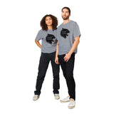 Camiseta Unisex Estampado de Gato "Nieve y Garra" Michilandia | La tienda online de los fans de gatos