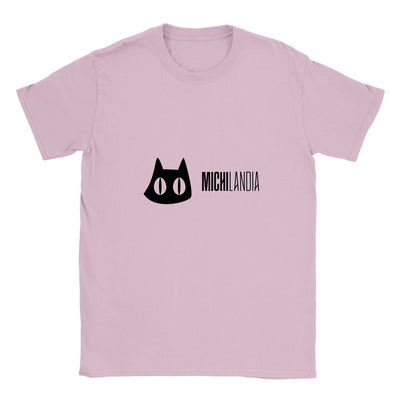 Camiseta júnior unisex estampado de gato "Michilandia" Gelato