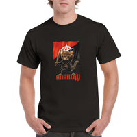 Camiseta Unisex Estampado de Gato "Miaunarchy Biker" Michilandia