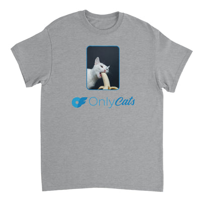 Camiseta Unisex Estampado de Gato "OnlyCats" Michilandia | La tienda online de los fans de gatos