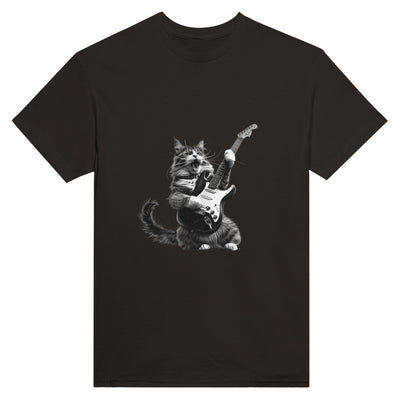 Camiseta Unisex Estampado de Gato 