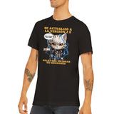 Camiseta unisex estampado de gato "Cyborg Kitty"