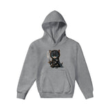 Sudadera con capucha júnior estampado de gato "Berserkitty" Michilandia | La tienda online de los amantes de gatos