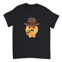 Camiseta Unisex Estampado de Gato "Gentleman Miau" Michilandia