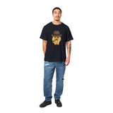 Camiseta Unisex Estampado de Gato "Gentleman Miau" Michilandia