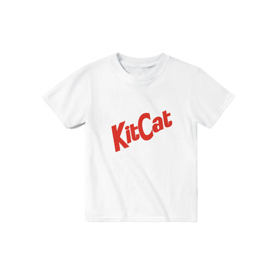 Camiseta Junior Unisex Estampado de Gato "KitCat Break" Michilandia | La tienda online de los fans de gatos