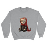 Sudadera unisex estampado de gato "Edward Meowric" Michilandia | La tienda online de los amantes de gatos