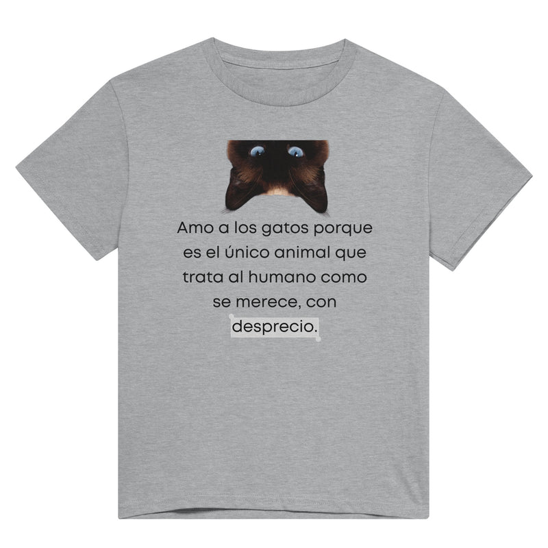 Camiseta Unisex Estampado de Gato "Orgullo Felino" Michilandia | La tienda online de los fans de gatos