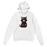 Sudadera con capucha unisex estampado de gato "Nin-Gato Akatsuki" Michilandia | La tienda online de los amantes de gatos