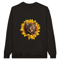 Sudadera Unisex Estampado de Gato 