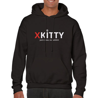 Sudadera con Capucha Unisex Estampado de Gato "XKitty Style" Michilandia | La tienda online de los fans de gatos