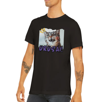 Camiseta unisex estampado de gato "Desprecio Felino" Michilandia | La tienda online de los amantes de gatos