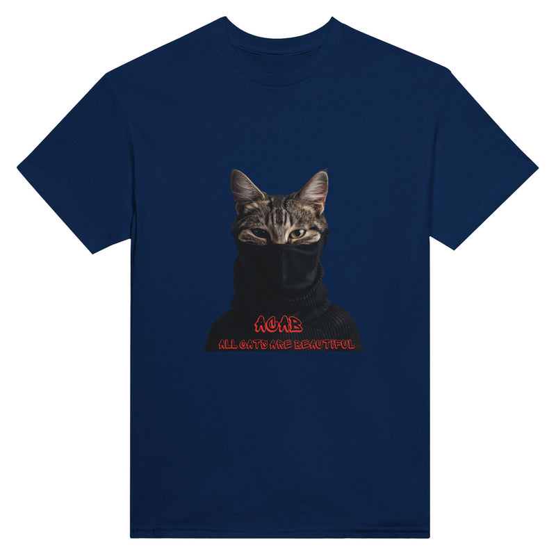 Camiseta Unisex Estampado de Gato "Revolución Gatuna" Michilandia