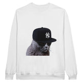 Sudadera Unisex Estampado de Gato "El Swag" Michilandia | La tienda online de los fans de gatos