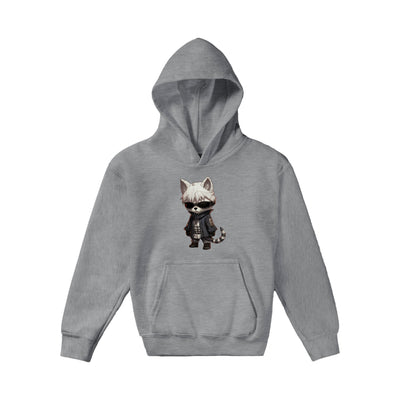 Sudadera con capucha júnior estampado de gato "Gatoru Meowjo" Michilandia | La tienda online de los amantes de gatos