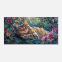 Lienzo de gato "Monet Miau" Michilandia | La tienda online de los fans de gatos