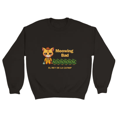 Sudadera Unisex Estampado de Gato "Rey de la Catnip" Michilandia | La tienda online de los fans de gatos