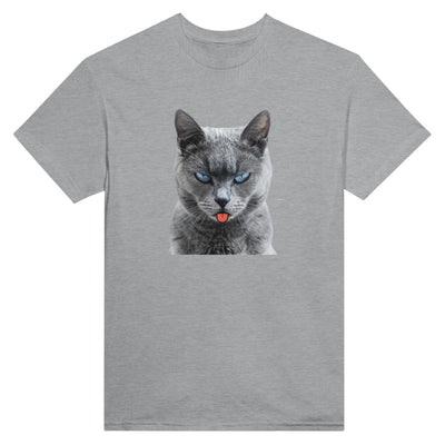 Camiseta Unisex Estampado de Gato "Burla Felina" Michilandia