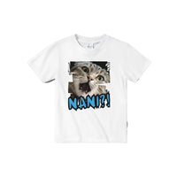 Camiseta Junior Unisex Estampado de Gato "Exclamación Gatuna" Michilandia | La tienda online de los amantes de gatos