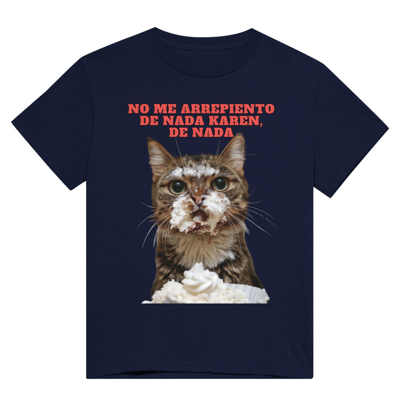 Camiseta Unisex Estampado de Gato "Dulce Travieso" Michilandia | La tienda online de los fans de gatos