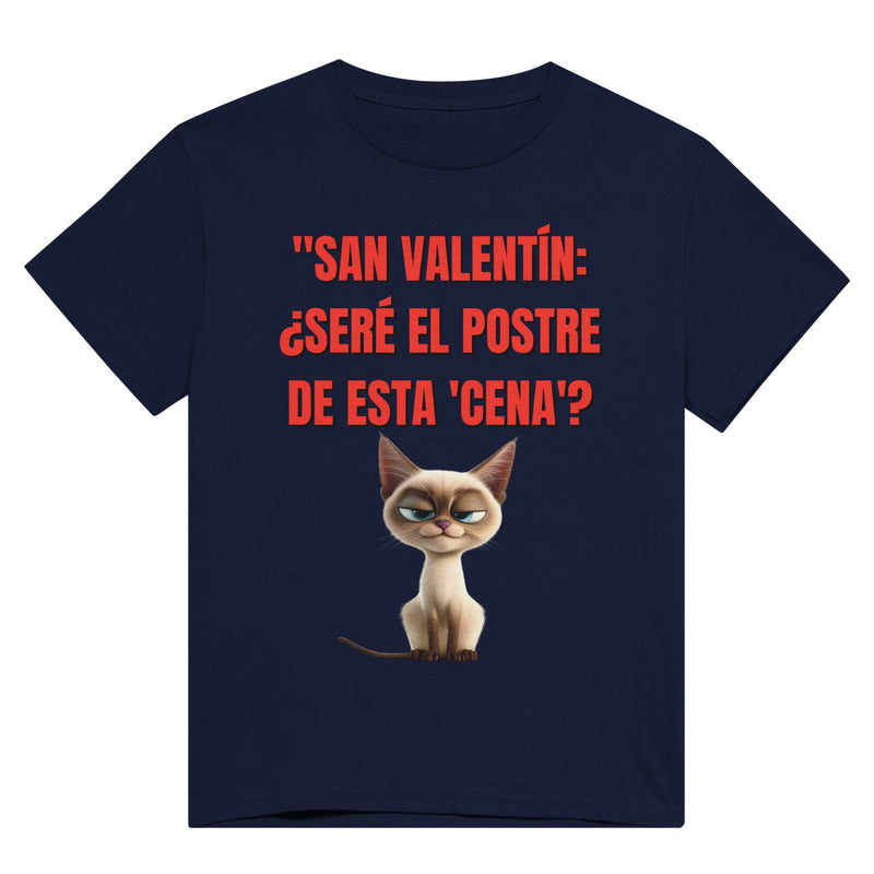 Camiseta Unisex Estampado de Gato "Miau Romántico" Michilandia | La tienda online de los fans de gatos