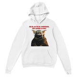 Sudadera con Capucha Unisex Estampado de Gato "Yoda Miau" Michilandia | La tienda online de los fans de gatos