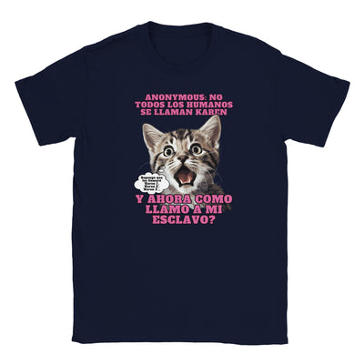 Camiseta Junior Unisex Estampado de Gato "El Gran Descubrimiento" Michilandia | La tienda online de los fans de gatos