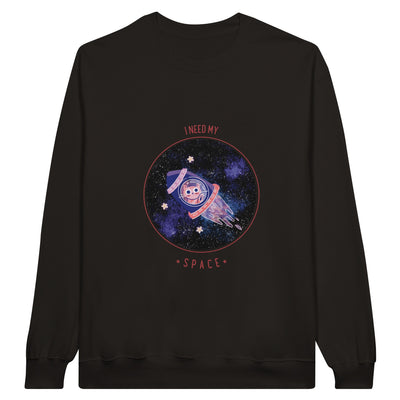 Sudadera Unisex Estampado de Gato "Necesito Mi Espacio" Michilandia