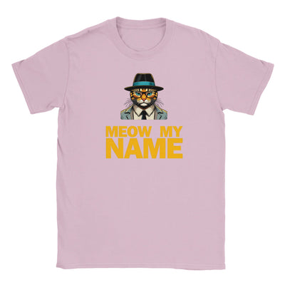 Camiseta Junior Unisex Estampado de Gato "Gato Heisenberg" Michilandia | La tienda online de los fans de gatos