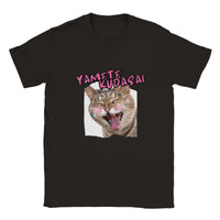 Camiseta unisex estampado de gato 