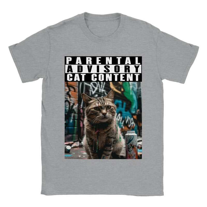 Camiseta unisex estampado de gato "Michi Outlaw" Gelato