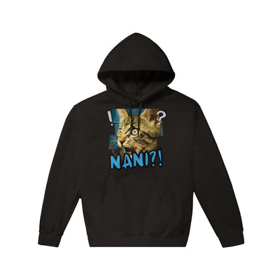 Sudadera con Capucha Unisex Estampado de Gato "Expresión de Sorpresa" Michilandia | La tienda online de los amantes de gatos