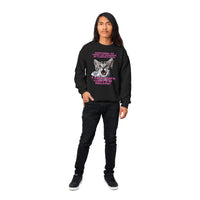 Sudadera Unisex Estampado de Gato "El Gran Descubrimiento" Michilandia | La tienda online de los fans de gatos