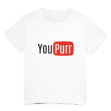 Camiseta Unisex Estampado de Gato "YouPurr" Michilandia | La tienda online de los fans de gatos